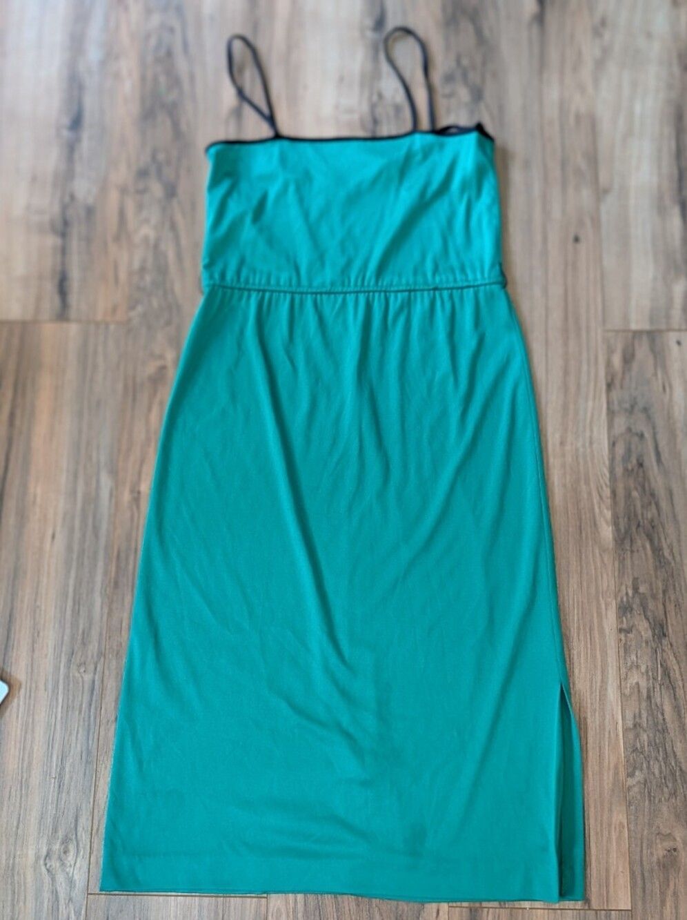 Vintage ILGWU Dress, Women's Small, Green